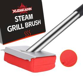 Bbq-bd04 Xudakaixin Grill Brush Bristle Free Unique Aramid Fiber Twill Pad Perfect For Any Grill/