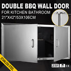 Xunbs007821510736273 Vevor Stainless Steel Double Walled Bbq Door Made 827843243605