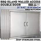 Xxznj0091421510736274 Vevor 42wx21h Stainless Steel 827843243049