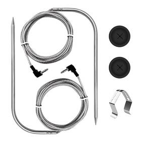 U-cg980-551197 Yaoawe Upgraded 2-pack Temp Meat Probe Replacement For Char-griller Gravity Fed 980