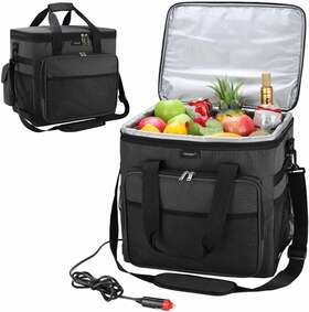 Yapaspt 445046324384 Electric Car Cooler For Vehicle Driver - Soft Bag Plug In 12v Dc Collapsi