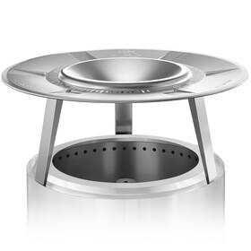 Dhl030 Yefu Fire Pit Heat Deflector For Solo Stove Bonfire 19.5 Inch Portable 304 Stainless