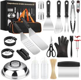 Yekale 725786674978 Griddle Accessories Kit 121 Pcs Grill Tools Set For Blackstone And