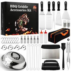 Bbq42 Ygfrsto 41 Pcs Grill Tools Utensils Set Griddle Accessories Kit For Outdoor Grilling Bbq