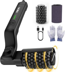 A8057 Ykyi Electric Rotary Grill Brush For Outdoor 3-speed Power Control Black