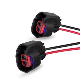 Ynljx912bl-2ps Yonput 2 Pcs Ev6 Ev14 Injector Connector With Wire Standard Motor Products Fuel Inj