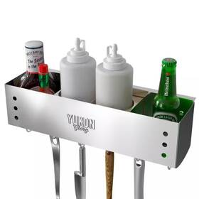Yukon Glory 445054544569 Stainless Steel Griddle Caddy