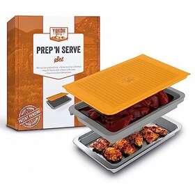 Yukon Glory 810027930439 Food Prep Bbq Tray - The Grill Trays Include Plastic Marina