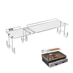 Yg-886 Yukon Glory Griddle Warming Rack Designed 22 Inch Blackstone Griddles - Black