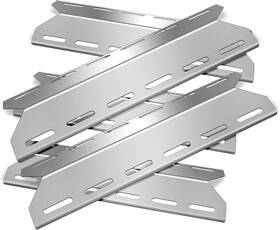 Zemibi 718245045792 5 Pc Heat Shield Tent Plate 17 5/16 Inch Grill Replacement Parts For Charmglow 72