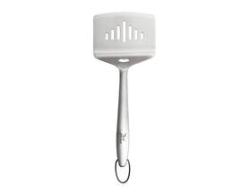 880006c Zenport Spatula Wide Fish Turner Slotted 7 Inch Head 18 Silver