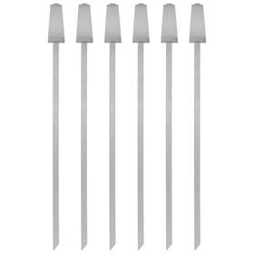 880015 Zenport 17-inch Skewers Set Of 6 Silver - 5 Pack