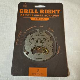 Zootility 748252680822 Tools Grrrilla - Grill Scraper Brand New Bike Tool For Mountain