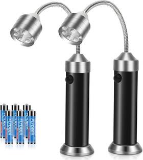 Zpgte 702401284279 Led Barbecue Light With Magnetic Base Flexible Gooseneck Batteries Included
