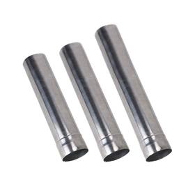 Zuwevbo 717686471788 3 Pcs Stove Pipe Extension Stainless Steel Flue Chimney Durable Str