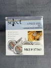 Chefs Basic Select 4 Piece Grill Thermometer Set. Fixed Price $12.00.