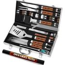 Romanticist 30PCS Bbq Grill Tool Set For Men Dad, Heavy Duty Stainless Steel .... Fixed Price $50.47.
