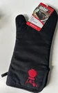 Weber Grill Mitt With Logo Pot Holder Black Red New. Fixed Price $14.72.