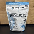 SEA-90 Unrefined Salt For Fish Tanks 5LB Bag Ocean Minerals Support / ND4. Fixed Price $13.95.