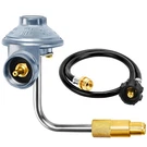 Jeasom Propane Adapter Hose And Gas Grill Regulator With 3FT. Fixed Price $23.64.