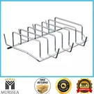 Bbq Rib Rack Grill Steel Outdoor Indoor Oven Smoker Barbecue Camp Accessory. Fixed Price $17.99.