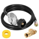 5 Feet Propane Regulator And Hose With Elbow Adaptor For Blackstone 17" 2.... Fixed Price $48.32.