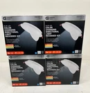 Lot Of 4 Commercial Electric Directional Led 6 In. Round Canless Recessed Light. Fixed Price $44.99.