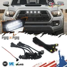 4PC Bright White Led Driving Lighting Kit For 2016-19 Toyota Tacoma Front Grille. Fixed Price $18.99.