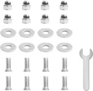 Hinge Assembly Hardware Kit Fit Large Big Grill Green Egg, Pack For 8. Fixed Price $22.55.