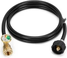 Wadeo Feet Propane Tank Extension Hose With Gauge, 6FT, /. Fixed Price $28.88.