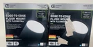 2PK Commercial Electric Flexinstall Led 12IN. Black Edge-edge Flush Mount 5CCT. Fixed Price $44.99.