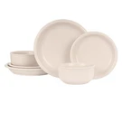 Gzg Vintage Series Ceramic Dinnerware Set For 2 6 Pieces Stoneware Plates Bowls. Fixed Price $59.84.