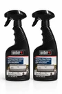 Weber Stainless Steel Polish 12 Oz Bottles Lot Of Grill Cleaner Spray. Fixed Price $14.95.
