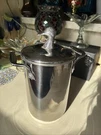 Vintage De Cuisine Sabatier Stainless Steel Duck Head Claw Foot Chiller. Fixed Price $299.00.