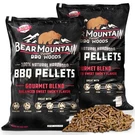 Bear Mountain Bbq Natural Hardwood Gourmet Blend Smoker Pellets, 20 Lbs (2 Pack). Fixed Price $40.99.