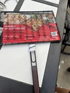 Brinkmann Flexible Grilling Basket Black Non-stick Wood Handle Two-way Bbq Tool. Fixed Price $17.00.