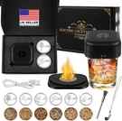Electric Whiskey Smoker Kit,includes 6FLAVORS Wood Chips For Drinks,bourbon. Fixed Price $23.95.