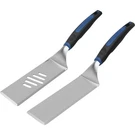 Mr. Bar-b-q Razor 20 In. Stainless Steel Spatula Set (2-PIECE) 08836RZ. Fixed Price $26.50.