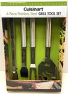 Cuisinart 4-PIECE Stainless Steel Grill Tool Set, Hot Spring Deal. Fixed Price $21.95.