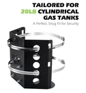20 Lb Propane Tank Holder Mounting Bracket Heavy Duty Boat Truck Rv. Fixed Price $47.00.