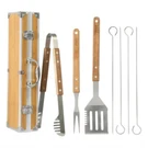 Gibson Home Barbecue Pro 8 Piece Stainless Steel Tool Set With Carry. Fixed Price $28.75.