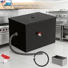 Commercial Grease Trap 60LB Stainless Steel Interceptor Restaurant Kitchen 30GPM. Fixed Price $267.75.