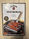 Jim Beam Bbq Hot Dog Roller Stainless Steel Grill Cooker, New Box. Fixed Price $9.99.