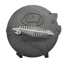 New King Kooker Pre-seasoned Cast Iron Pig Shaped Bacon Press. Fixed Price $39.99.