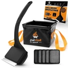 Meker Grill Brush Bristle Free With Collapsible Bucket, 7 Pcs Cleaner B.... Fixed Price $38.26.