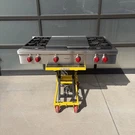 Wolf 48" Gas Rangetop SRT484CG Burner Infrared Griddle Charbroiler Stainless. Fixed Price $3100.00.