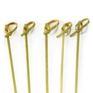 Bamboomn - Natural Green Knot Skewers Cocktail Appetizer Picks. Fixed Price $8.25.