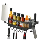 Grill Griddle Caddy For Blackstone Accessories W/ Spatula Shelf. Fixed Price $40.83.