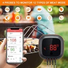Inkbird Bluetooth Digital Cooking Thermometer Usb Chargeable Grill Ovenproof Cf. Fixed Price $51.00.