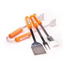 Clemson Tigers Barbecue Set Ncaa Spatula Fork Brush Tongs. Fixed Price $34.95.